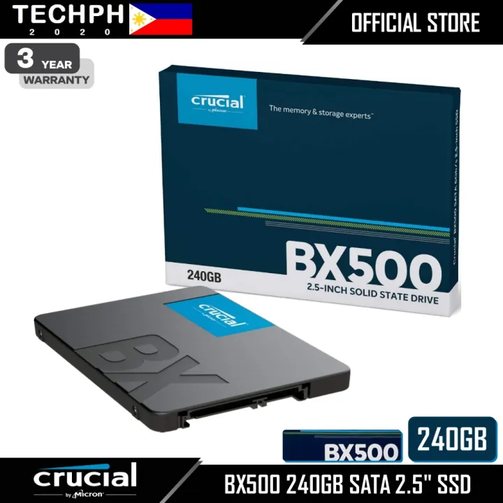 Crucial Bx Gb D Nand Sata Inch Ssd Ct Bx Ssd Lazada Ph