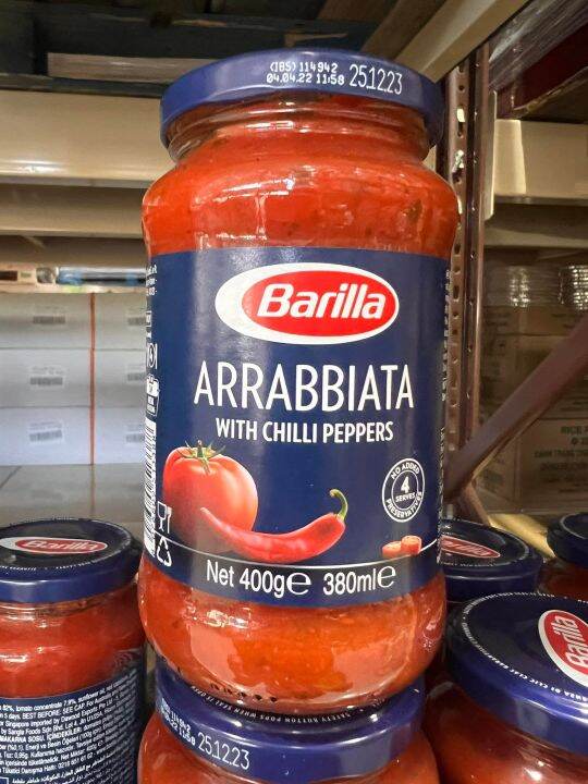 Barilla Arrabbiata With Chili Peppers G December Expiry