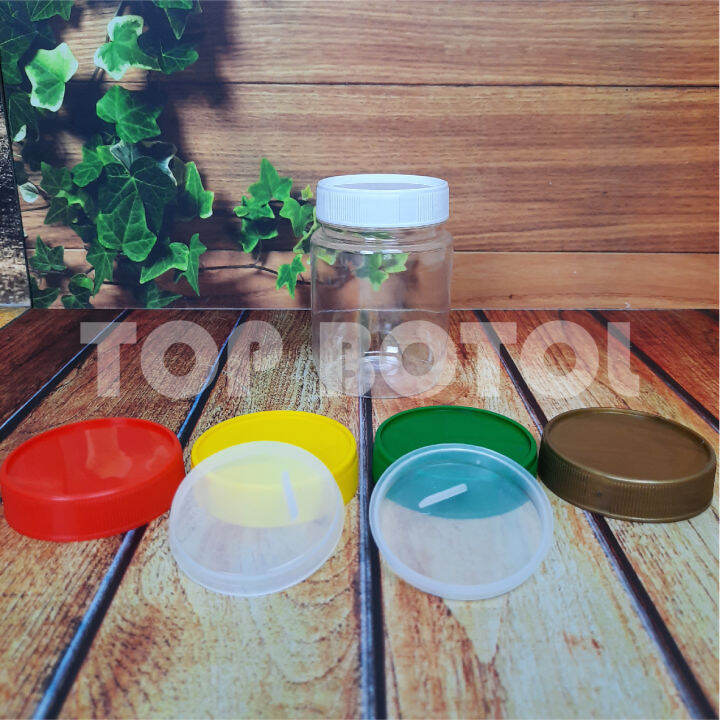 Paket Isi Pcs Botol Plastik Bulat Pet Ml Ml Toples Sambal