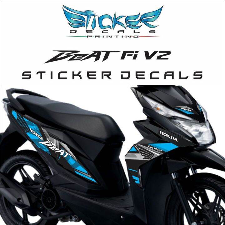 Honda Beat Fi V2 Sticker Decals Lazada PH