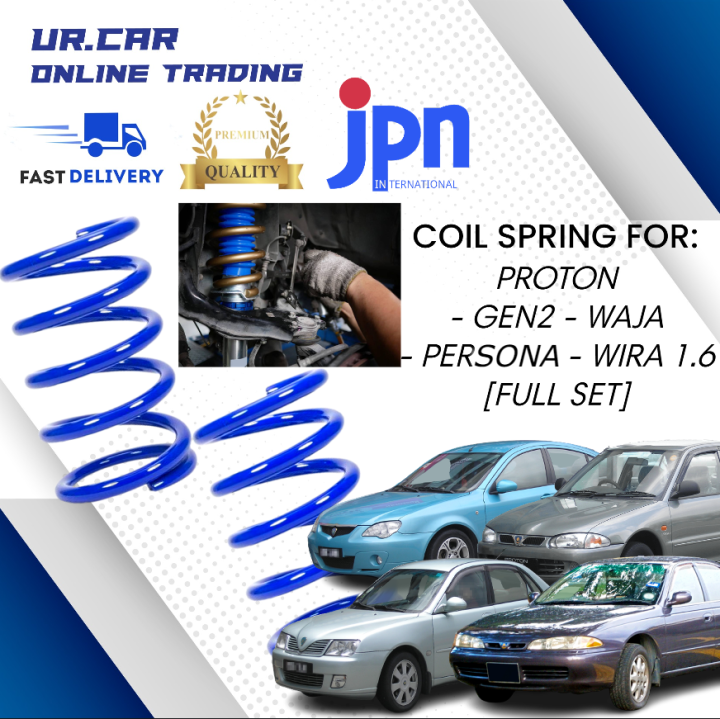 Jpn Coil Spring Proton Gen Waja Persona Wira Full Set Front