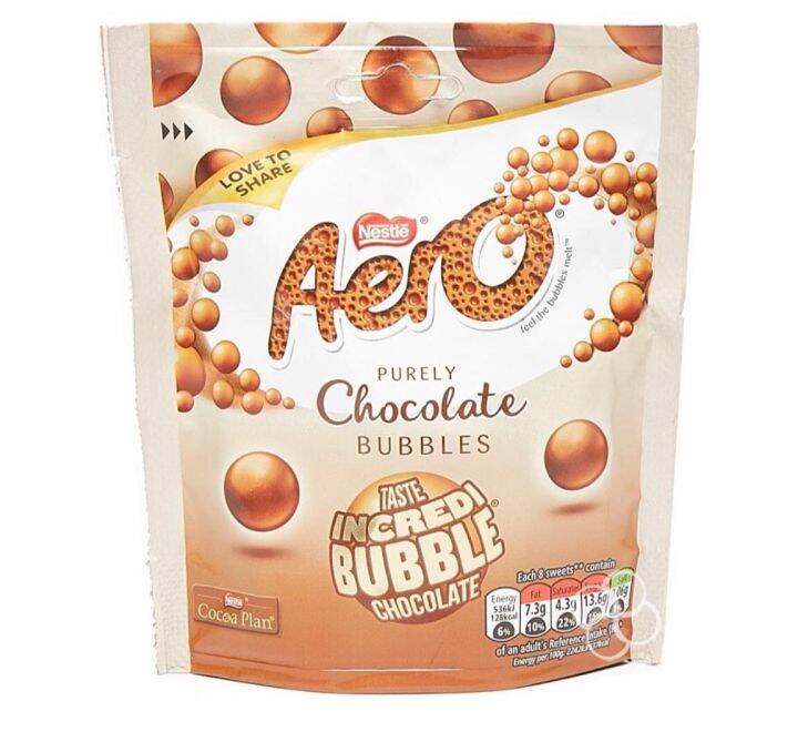 Aero Purely Chocolate Bubbles G Lazada Ph