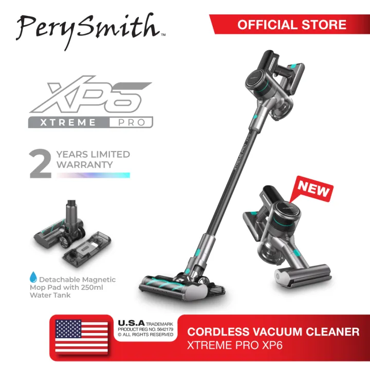 PerySmith Cordless Vacuum Cleaner Xtreme Pro Series XP6 Lazada