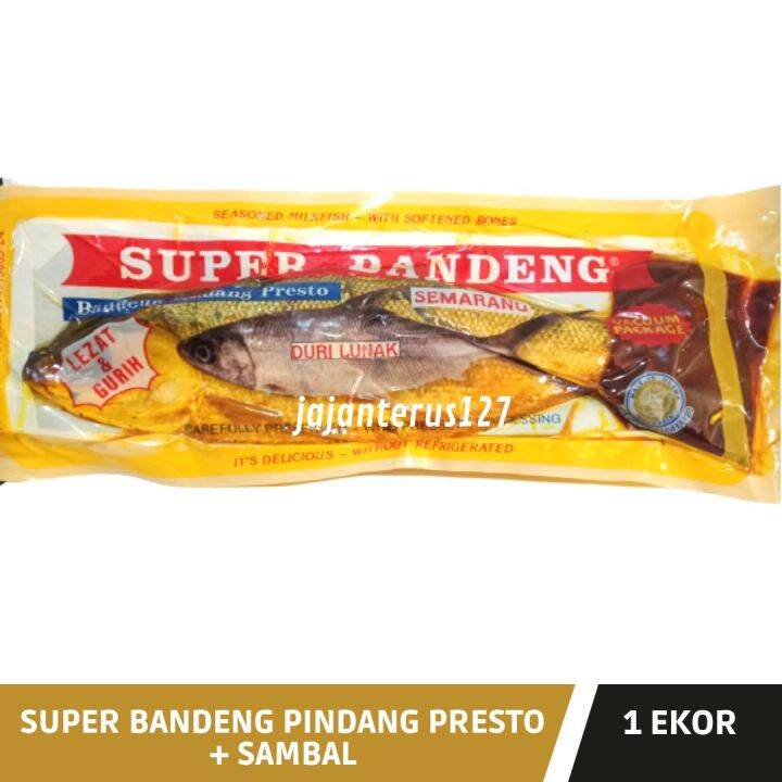 Super Bandeng Presto Khas Semarang Ikan Bandeng Duri Lunak Ekor