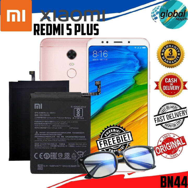 Xiaomi Redmi Plus Battery Original Model Bn Capacity Mah With