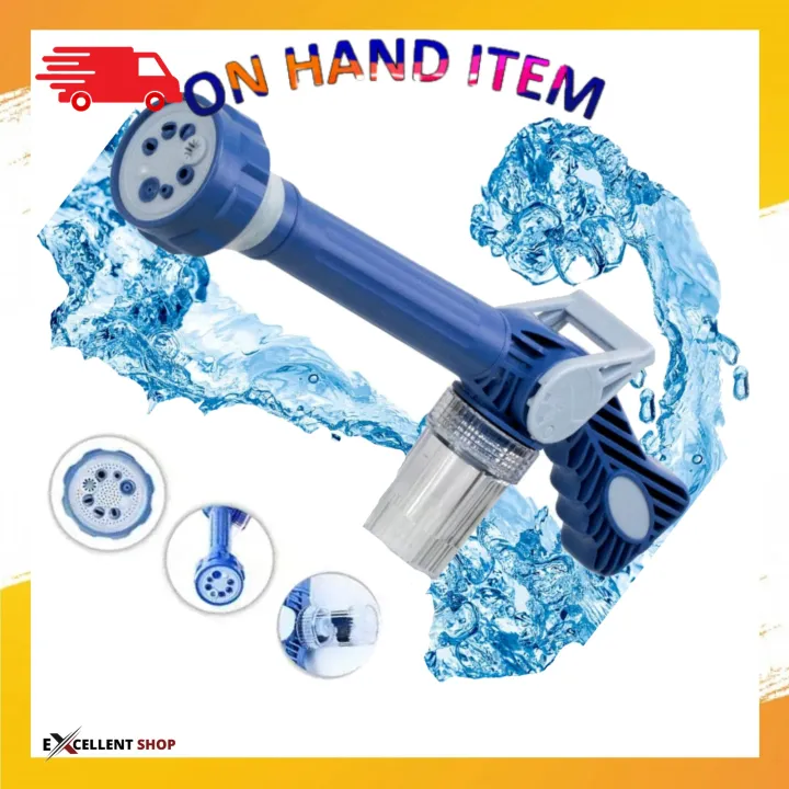 ALL IN ONE ORIGINAL EZ JET WATER CANNON Multi Function Spray Gun With