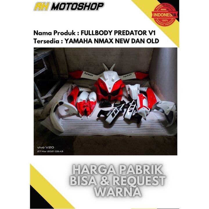 PREDATOR YAMAHA NMAX PREDATOR V2 NMAX NEW 2020 2021 DAN LAMA BISA