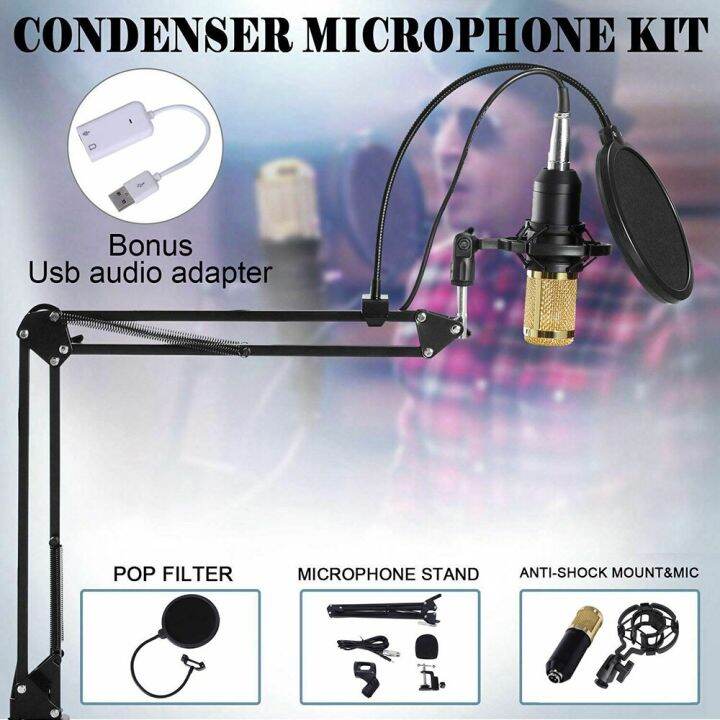 Pcs Set Microfone Bm Studio Microphone Professional Microfone