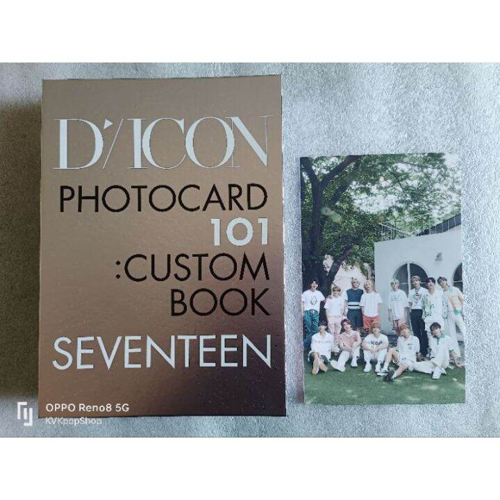 SEVENTEEN Photocard Loose UNSEALED DICON SEVENTEEN PHOTOCARD