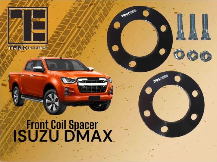 Tank Engineering 4x4 Front Coil Spacer 6MM Isuzu DMAX Quick Lift Kit