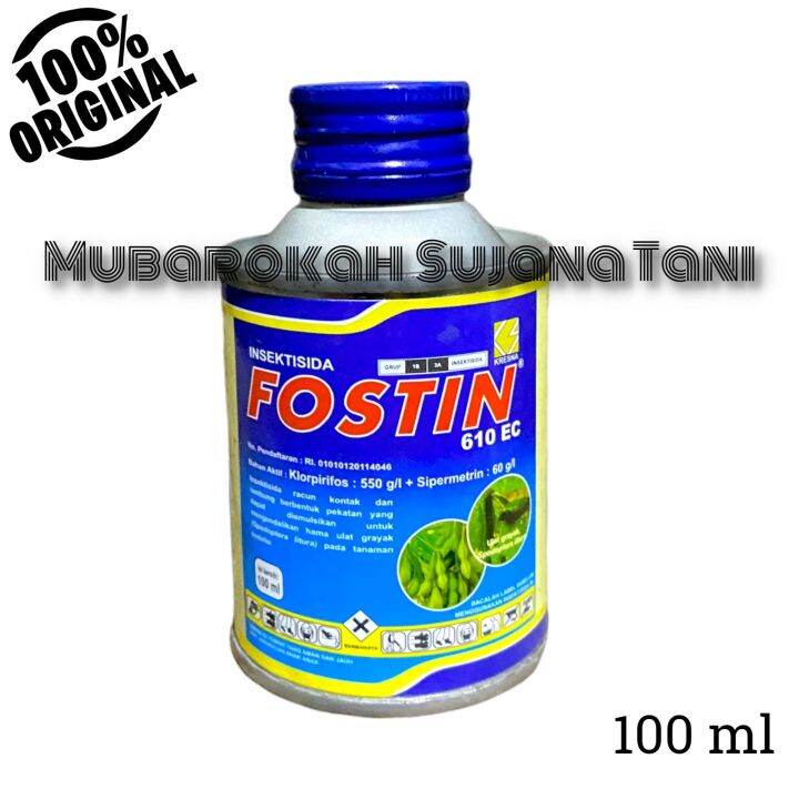 Insektisida Fostin 610 EC 100 Ml Pembasmi Hama Tanaman Lazada Indonesia