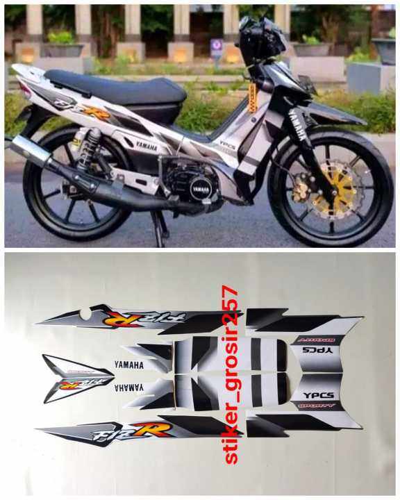 Stiker Sticker Striping Lis Les Body Motor Yamaha F1zr Fiz R Marlboro