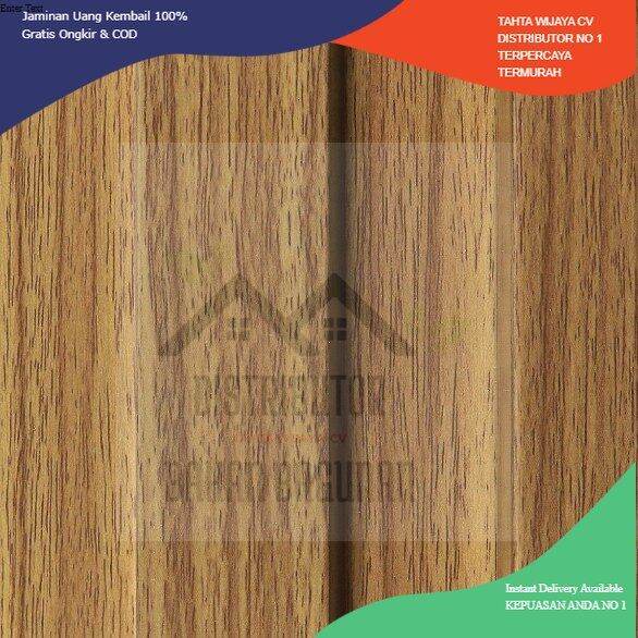 Wall Panel Balian Type C Panel Dinding 3D Ringan Decor Kayu Dinding