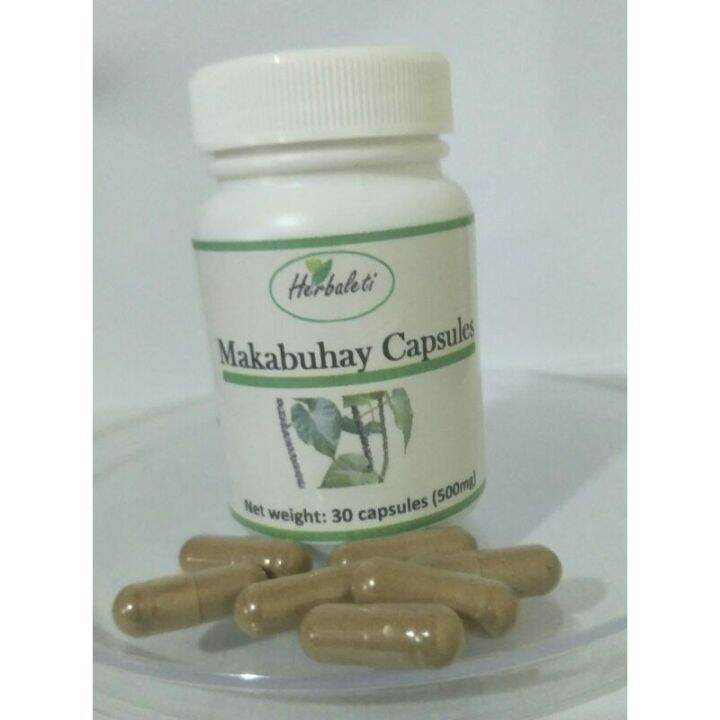 Organic HERBALETI Makabuhay Capsules 30 Capsules 500mg P249 Lazada PH