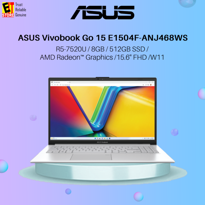 Asus Vivobook Go E F Anj Ws R U Gb Gb Ssd Amd