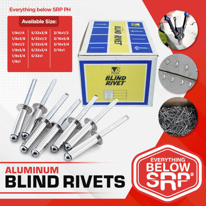 PICUS Blind Rivets Per Box Lazada PH