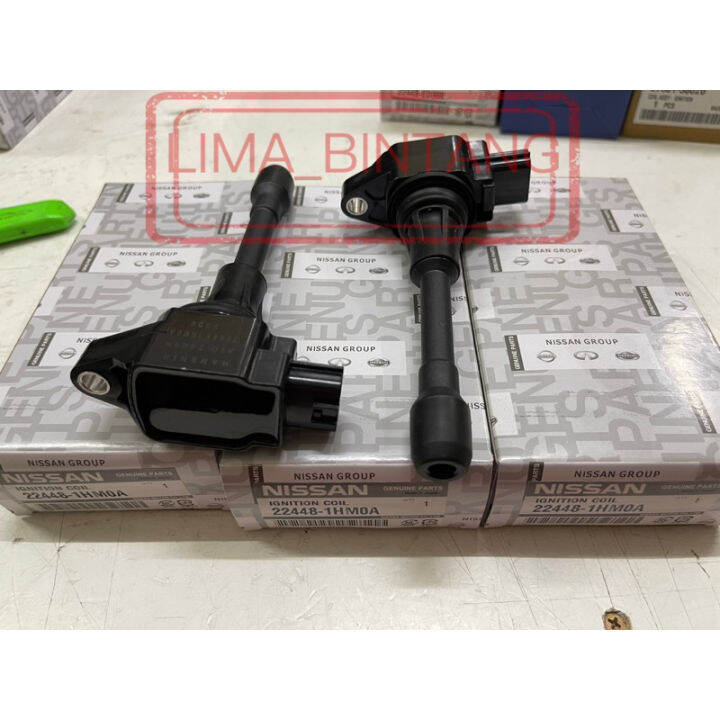 22448 1HC0A Original HANSHIN Nissan Almera N17 1 5cc Ignition Plug Coil