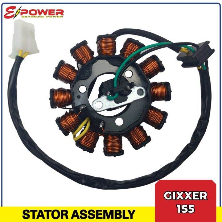 E Power Magneto Stator Coil Assembly For Suzuki Gixxer 155 Lazada PH