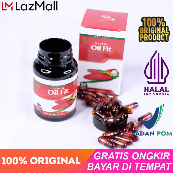 Kapsul Oil Fit Obat Bengkak Buah Zakar Nyeri Varikokel Obat Hernia Pada