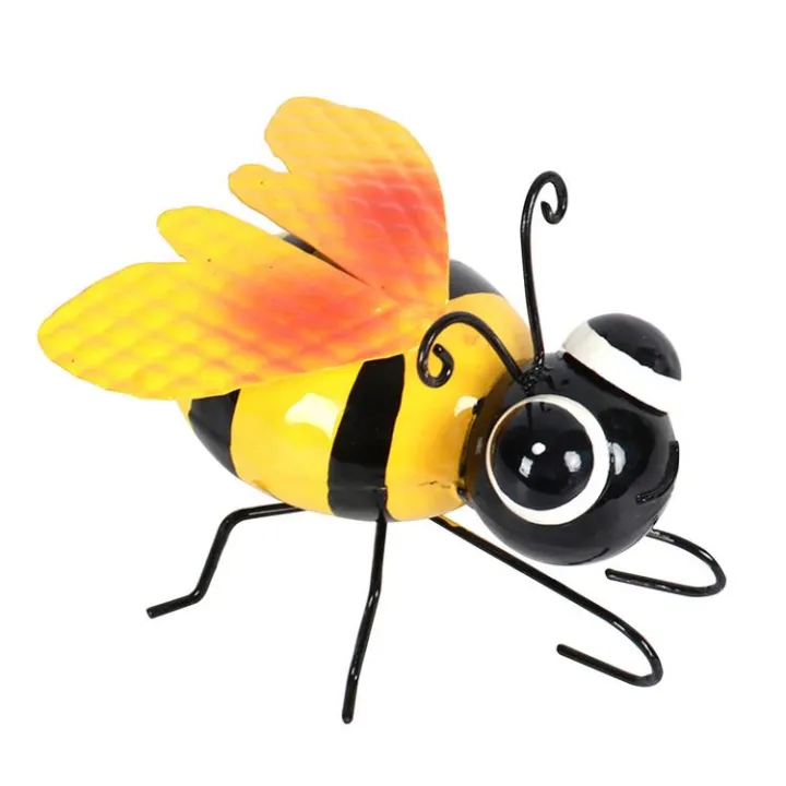 Iron Art Bee Decor Metal Bumble Bee Decorations For Outside Metal