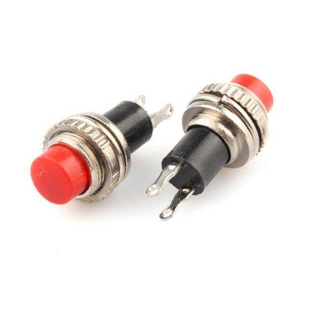 Pcs Mm Small Push Button Switch Red And Green Ds Lock Free Self