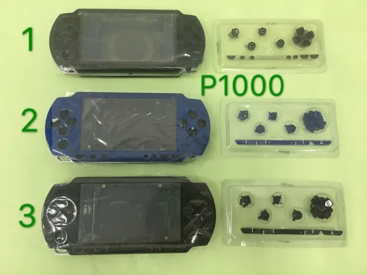 Replacement Full Housing Shell Cover Case With Buttons Kit For Psp