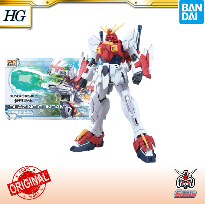 Bandai Gundam Breaker Battlogue Gundam Blazing Hg Lazada