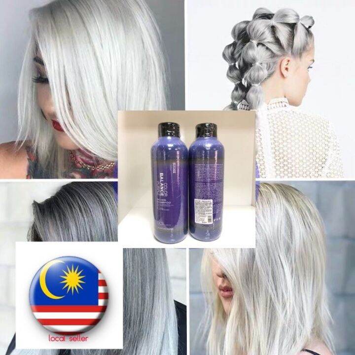 Suose Purple Shampoo For Blonde Silver Hair Ml Lazada