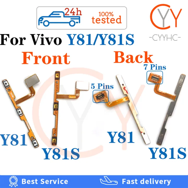 Volume Button Power Switch On Off Button Flex Cable For Vivo Y Y S