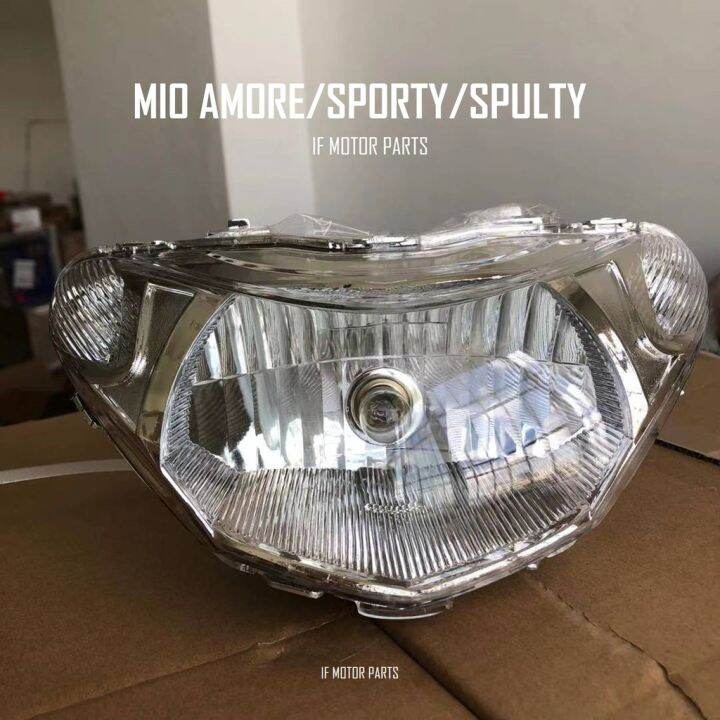 Headlight Yamaha MIO Sporty Amore Soulty Headlight Assy W Bulb By IF