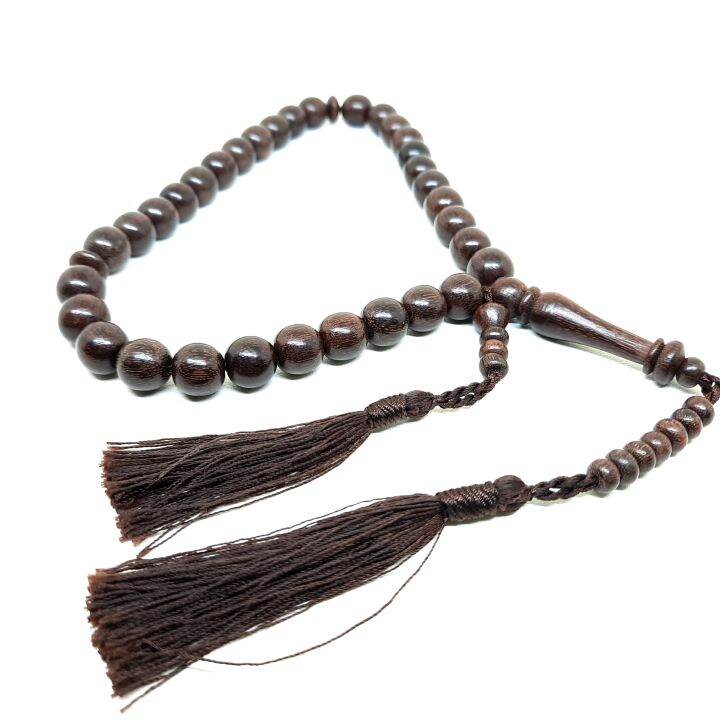 Tasbih Kayu Galih Asem Asli Jumbo Butir Original Lazada Indonesia