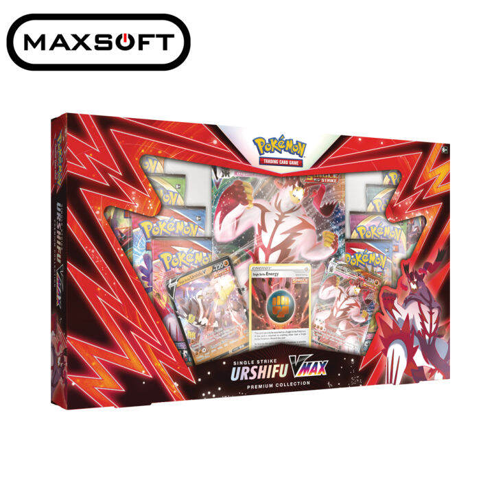 Pokémon TCG Single Strike Urshifu VMAX Premium Collections Lazada PH