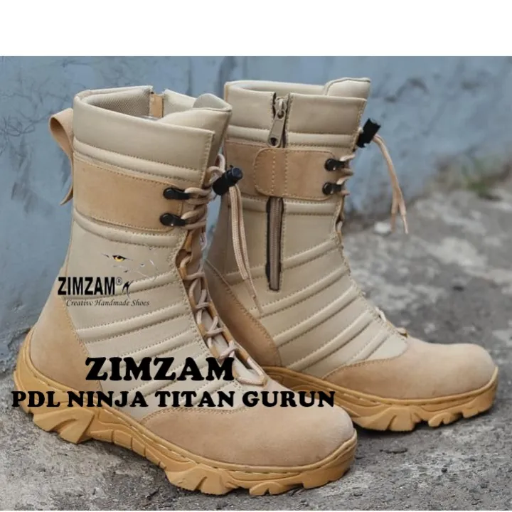 SEPATU SAEFTY BOOTS PDL NINJA DELTA WEBBING SEPATU MILITER ARMY BOOT