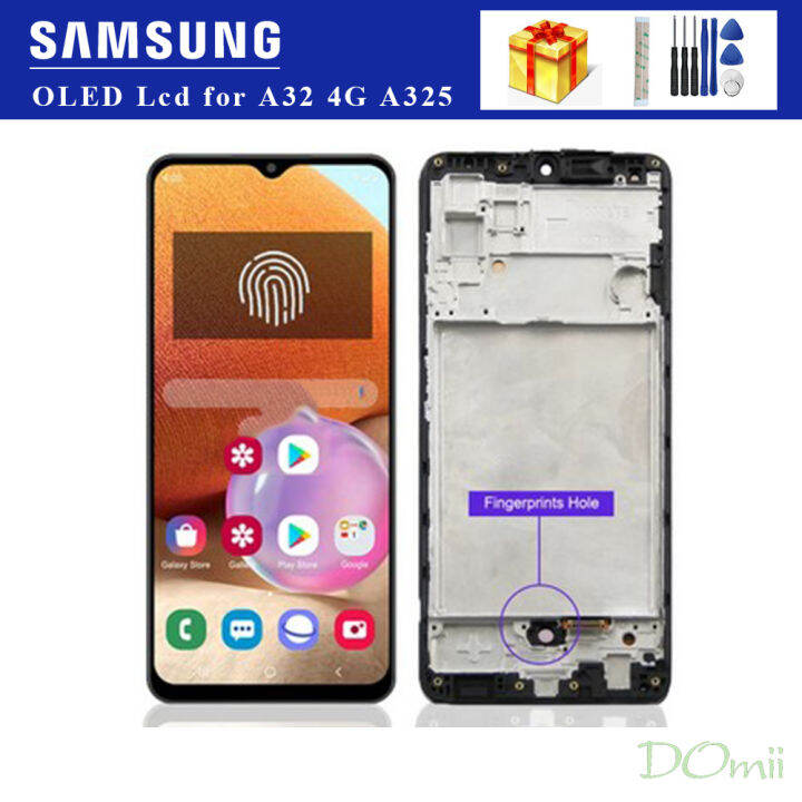 100 OLED Display For Samsung Galaxy A32 4G A325 A325F SM A325M SM