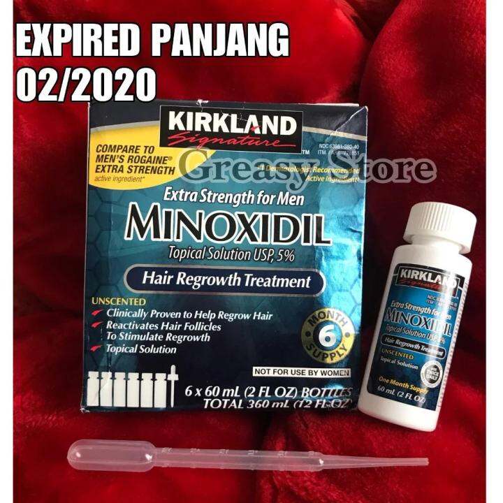 Kirkland Signature Minoxidil 5 Persen Hair Regrowth Penumbuh Rambut