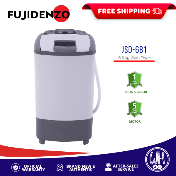 Fujidenzo Kg Spin Dryer W Stainless Tub Jsd Lazada Ph