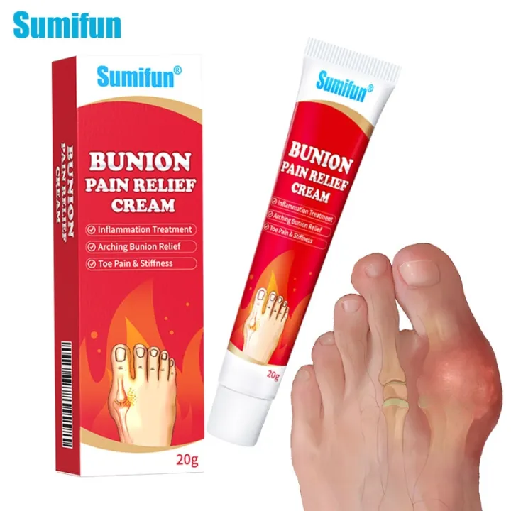 G Sumifun Gout Cream Treatment Foot Thumb Arthritis Joint Plaster