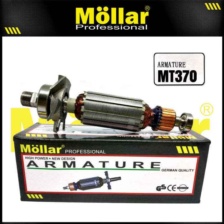 Mollar Mt Armature Angker Rotor Mesin Profil Kayu Listrik Trimmer