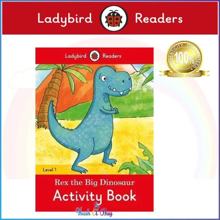 Ladybird Readers Level 1 Activity Book Rex The Big Dinosaur