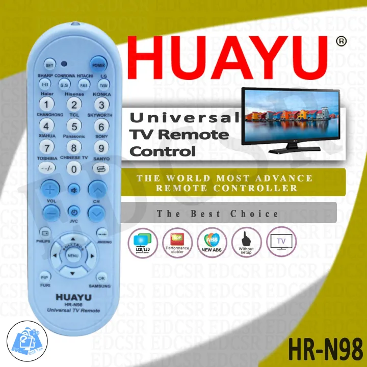 Huayu Hr N Universal Common Remote Control For Lcd Led Lazada Ph