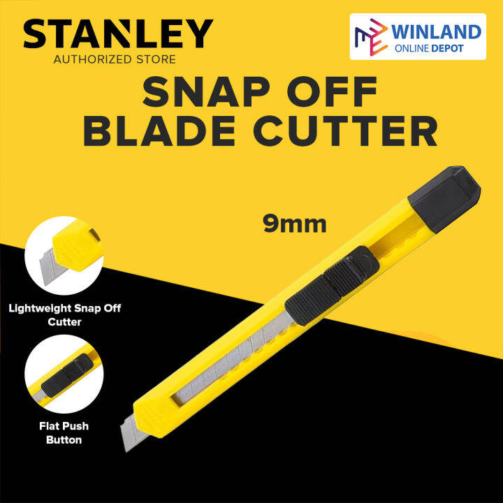 Stanley By Winland Mm Snap Off Blade Cutter Knife Lazada Ph