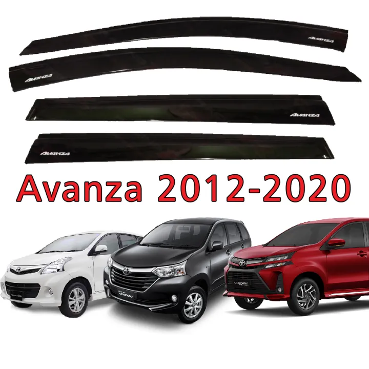 Toyota Avanza Oem Window Door Visor Sun Rain Visor Made In