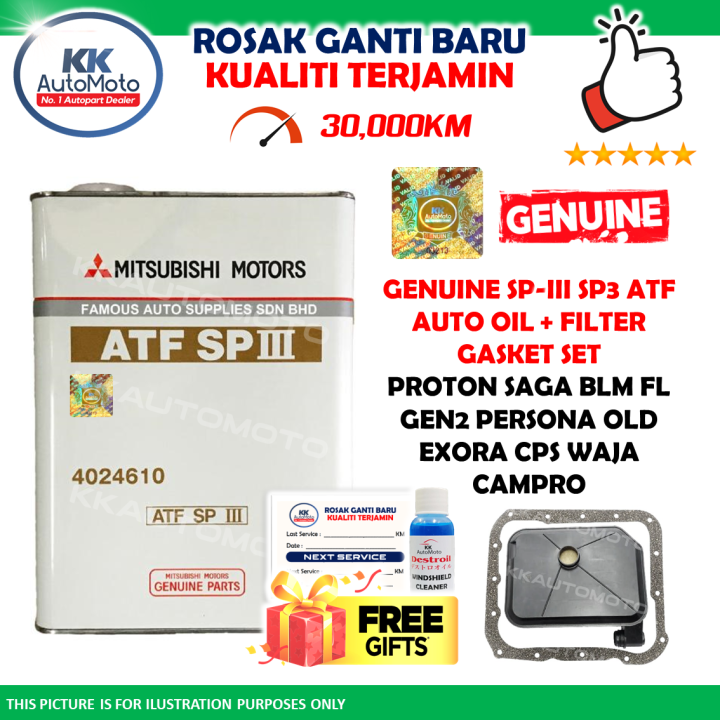 Genuine Mitsubishi SP III Proton Saga BLM FL Persona Gen2 Waja Neo