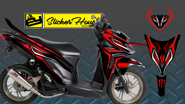 Honda Click Version Decals Laminated Lazada Ph