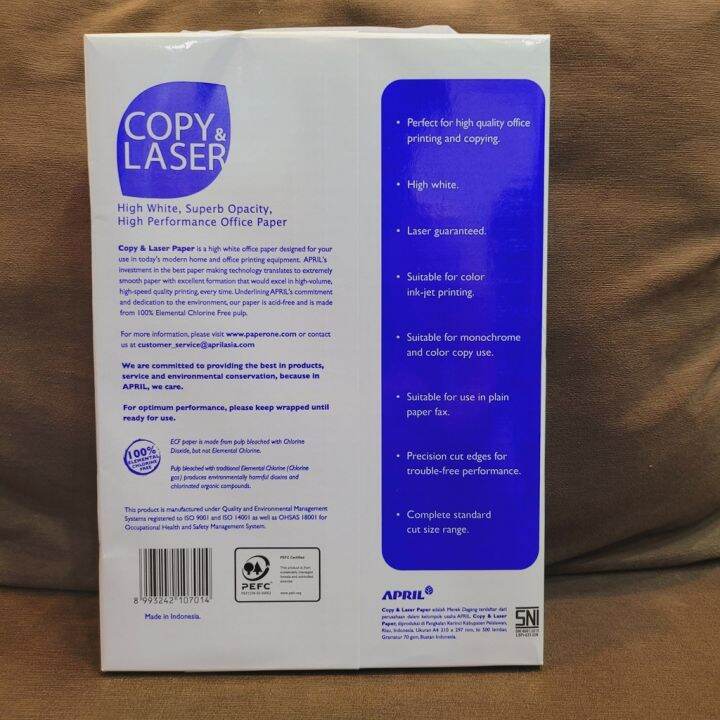 Copy Laser Paper Gsm Sizes Short A Long A Lazada Ph