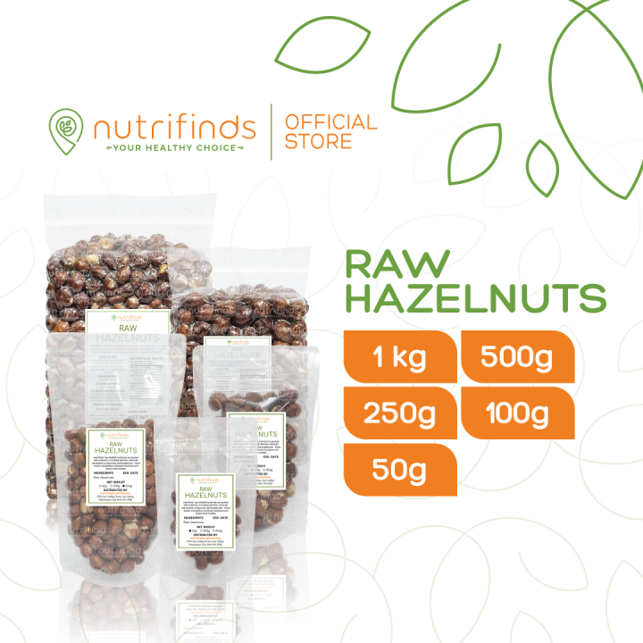 Nutrifinds Raw Hazelnuts Lazada PH