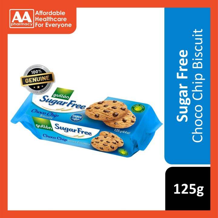 Gullon Sugar Free Choco Chip Biscuits 125g Lazada