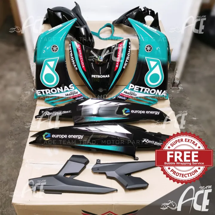 Coverset LC135 V2 V3 V4 V5Petronas Sepang Racing Team Edition Yamaha