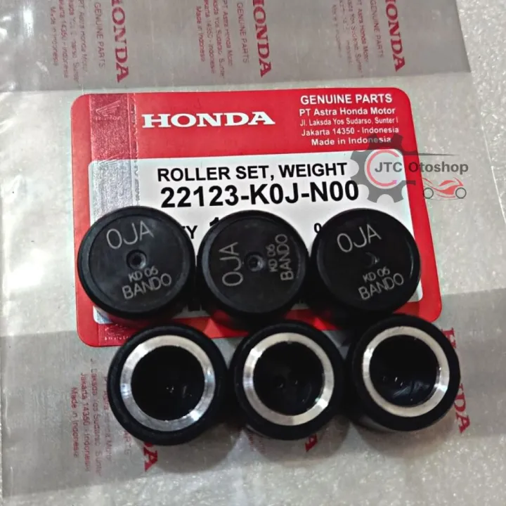 ROLLER 15 GRAM SET GENIO KOJ BANDO 1 SET 6 PCS ROLLER GENIO 2019 BEAT