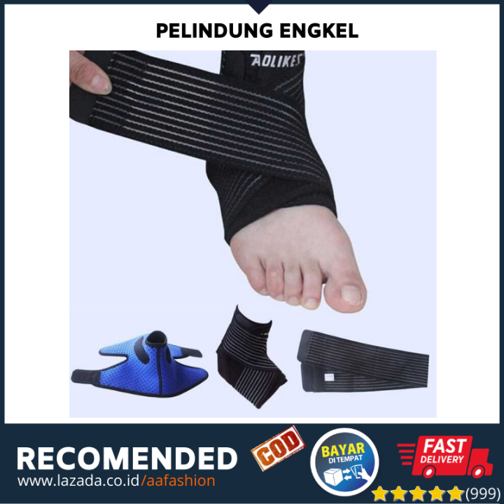 Pelindung Engkel Tumit Ankle Support Sport Fitness Aolikes Dekker